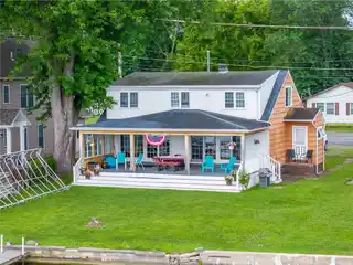 Lakefront Cape Cod with Huge Covered Deck