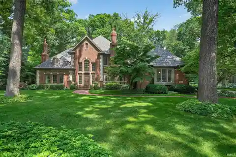 Elegant Custom Brick Home on Wooded Cul-De-Sac