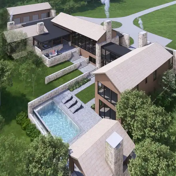 DESIGN-TO-BE-BUILT ESTATE ON 8.62 ACRES