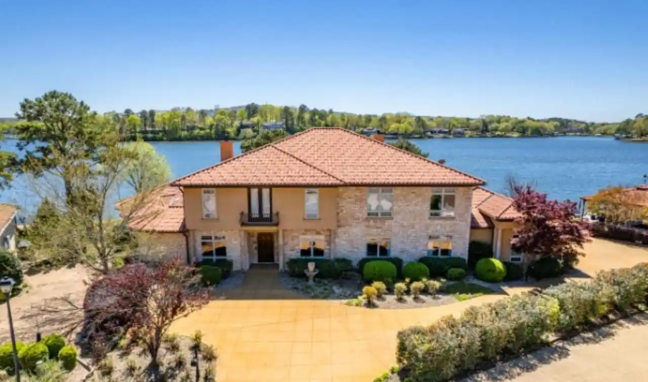 Tuscan Inspired Luxury with 260 Feet of Frontage and the Exceptional Views!