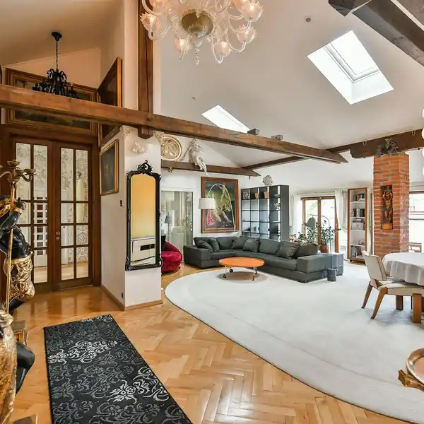 PENTHOUSE APARTMENT IN PRAGUE'S HISTORICAL CITY CENTER