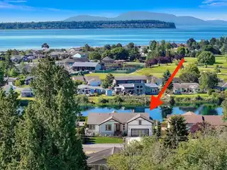 Brand New Lakefront Birch Bay Village Stunner