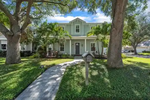Key West Craftsman with Saltwater Pool