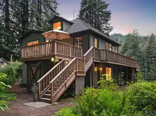 Sun-drenched Riverfront Gem in Villa Grande