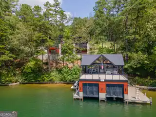 Amazing Mountain Contemporary Lake Burton Home