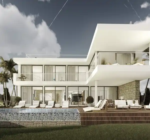 NEW BUILDING PROJECT: MODERN LUXURY VILLA WITH BEAUTIFUL SEA VIEWS