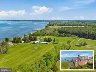 Stately Brick Colonial Along the Scenic Choptank River