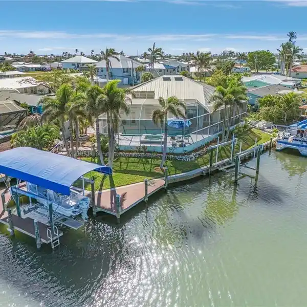 CUSTOM-BUILT WATERFRONT GULF ACCESS HOME