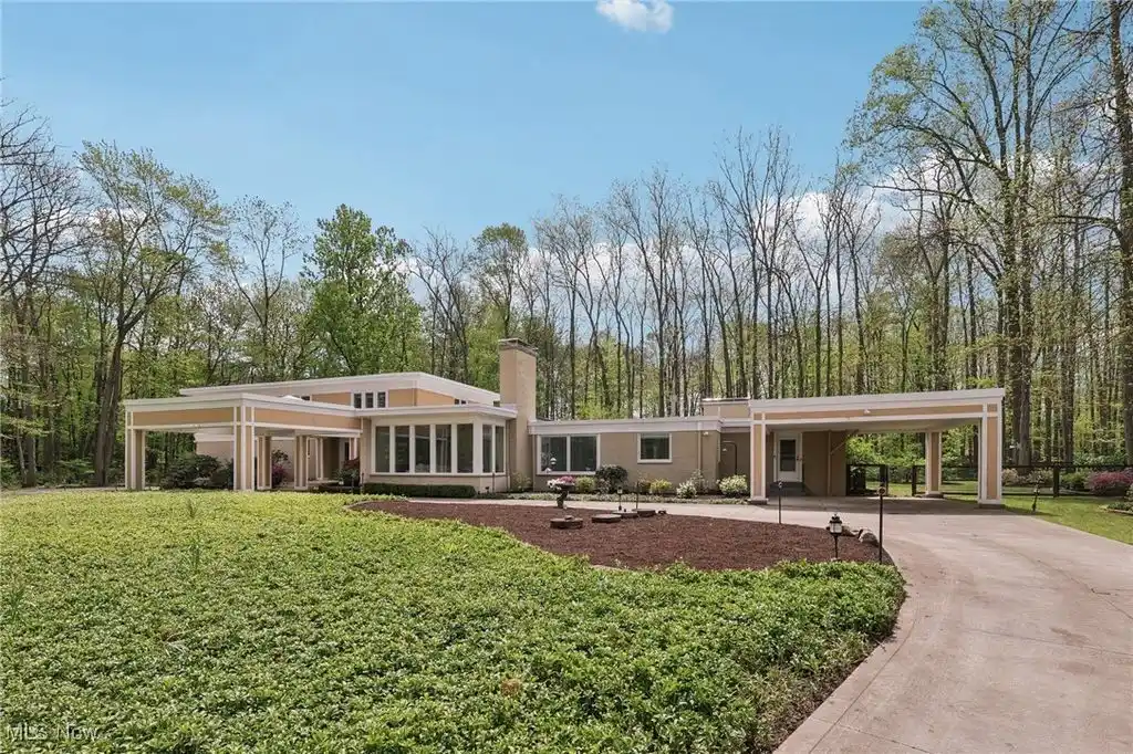 Contemporary Home on over Four Secluded Acres