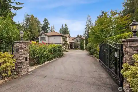 Striking Shady Lake Oasis