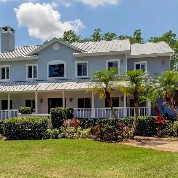 NEARLY SEVEN-ACRE LAKEFRONT RETREAT