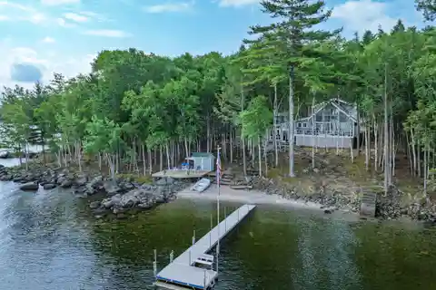 Exquisitely Renovated Sebago Lake Retreat