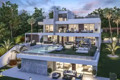 Modern Villa with Panoramic Rooftop Views