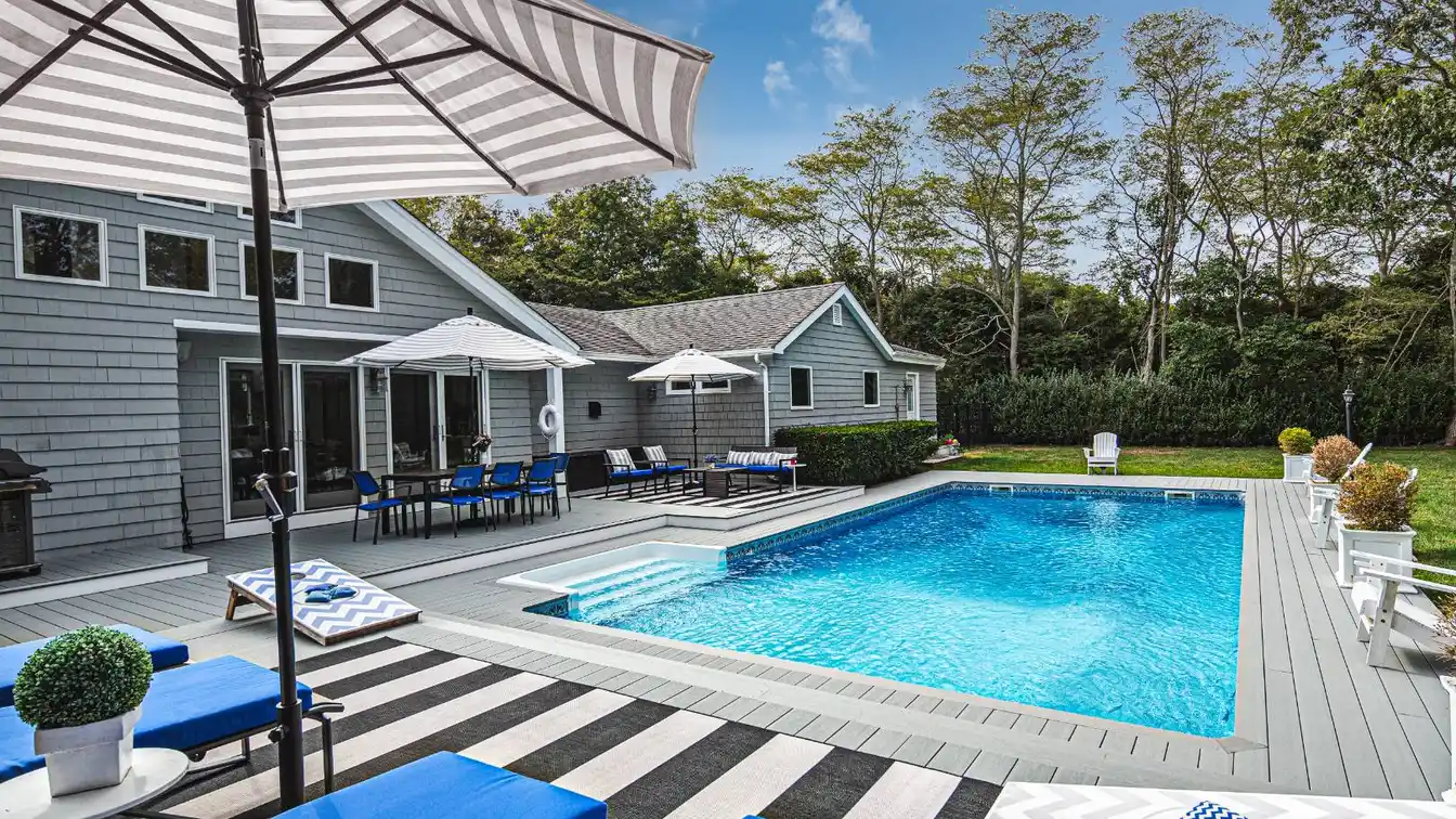 Four Bedroom Westhampton Rental with Pool