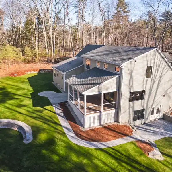 IMMACULATE NEW HOME ON FIVE-PLUS PRIVATE ACRES