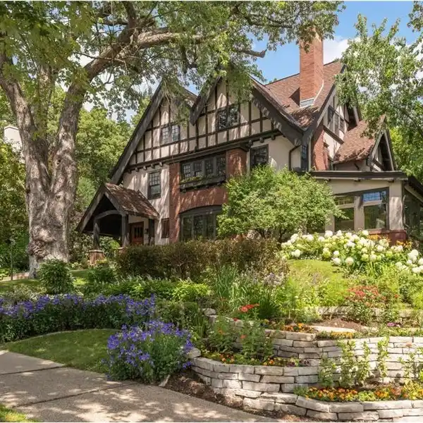 ELEGANT 1909 AMERICAN TUDOR REVIVAL