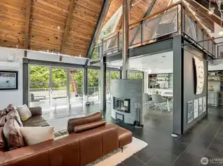 Dramatic Steel-And-Glass A-Frame