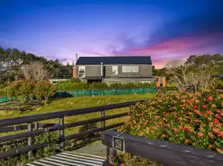 Elegant Rural Retreat with Pool House and Stables