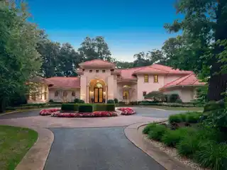 Stunning Mediterranean Masterpiece with Grand Interiors