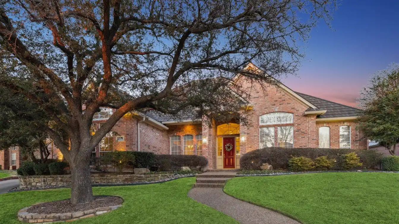 Rare One-story Custom Home in Stonebriar Village