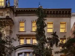Two Side-By-Side Magnificent Limestone Townhouses