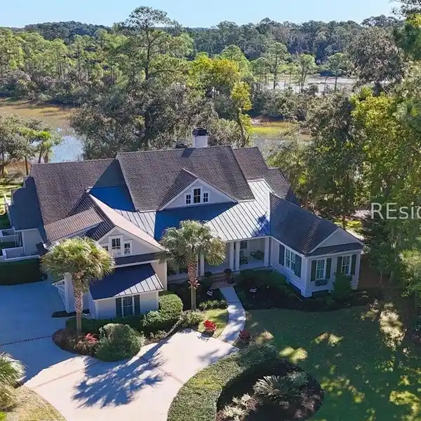 MARSH-VIEW BELFAIR RETREAT WITH POOL AND OUTDOOR ENTERTAINING
