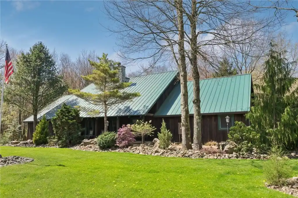 Custom Log Home on Nearly Ten Acres