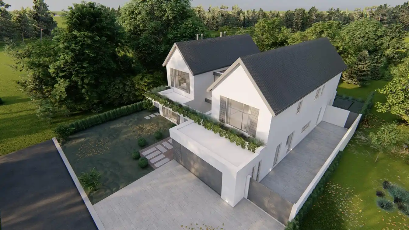 Elegant Contemporary Residence in a Scenic Location