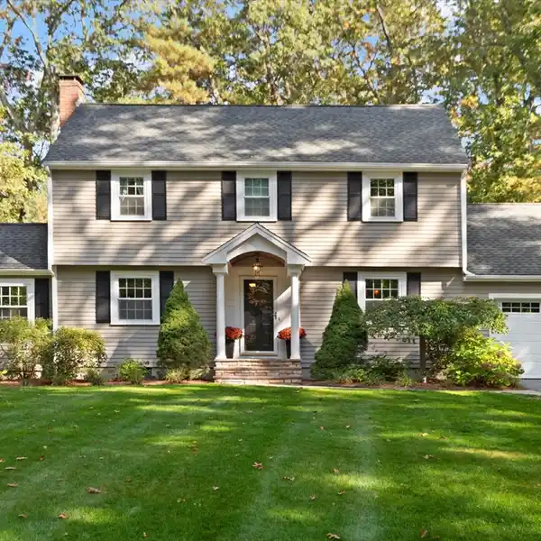 PICTURE-PERFECT COLONIAL WITH VAULTED FAMILY ROOM