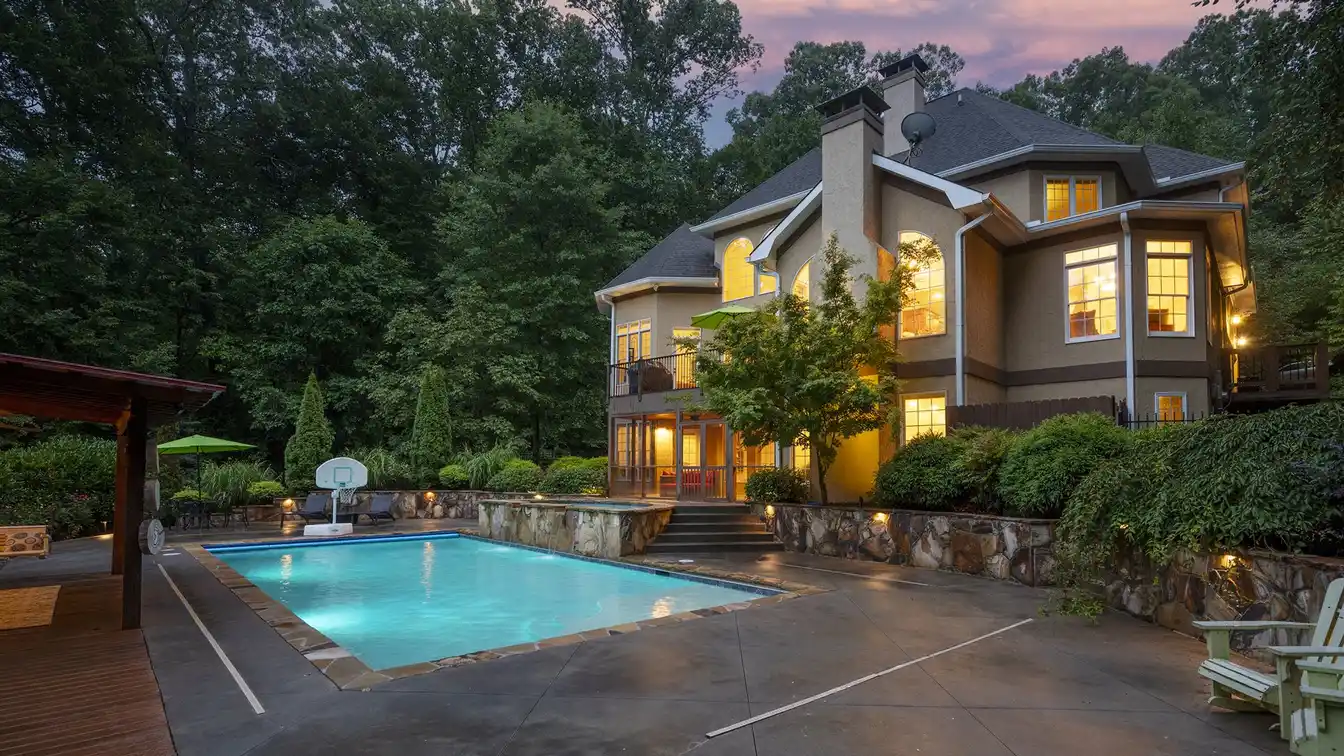 Rare 7.7-acre Estate in a Private Community