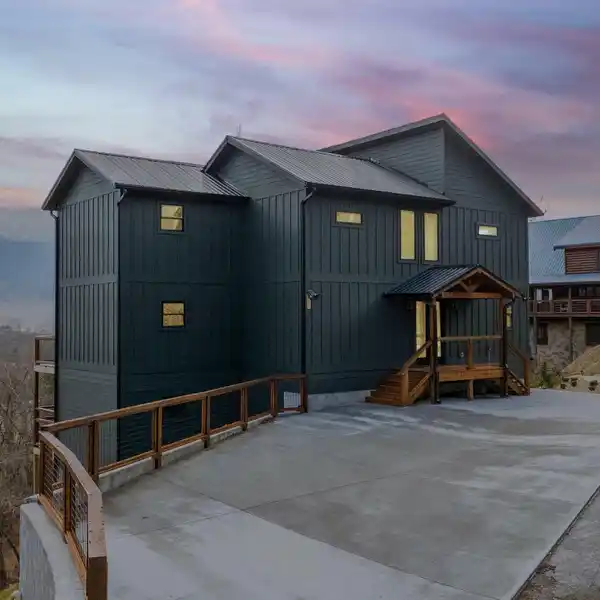 NEWLY-CONSTRUCTED CABIN IN A GATED COMMUNITY