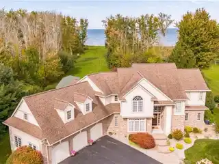 Waterfront Mansion with Private Sandy Beach