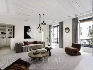 Historic Apartment with Sunlit Elegance