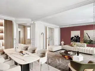 Light-filled Apartment in an Elegant Haussmannian Building