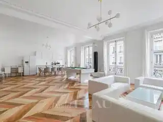 Stylish Parisian Apartment with Optimized Floor Plan