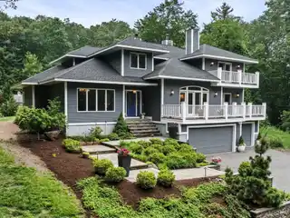 Elegant Retreat with Expansive Decks