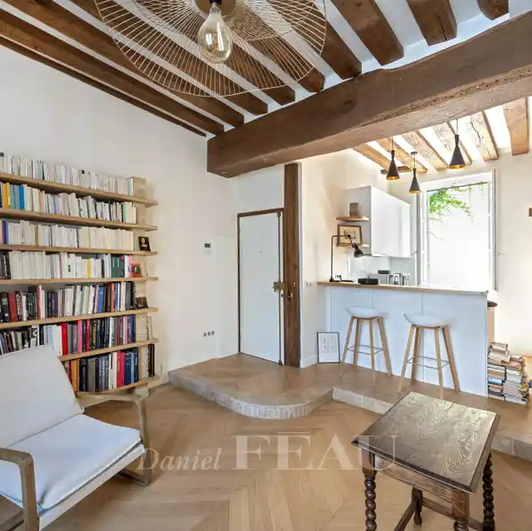 CHARACTER-FILLED DUPLEX BY SAINT-SULPICE CHURCH
