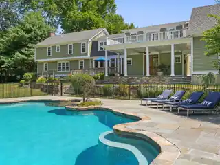 Expanded Colonial Estate Home in Greenfield Hill