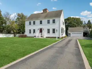 Elegant South Bayport Colonial with Stunning Water Views