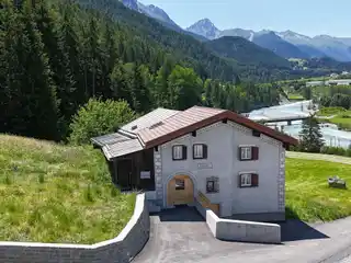 Engadine House in Scuol Pradella: Historic Charm in Unspoiled Landscape