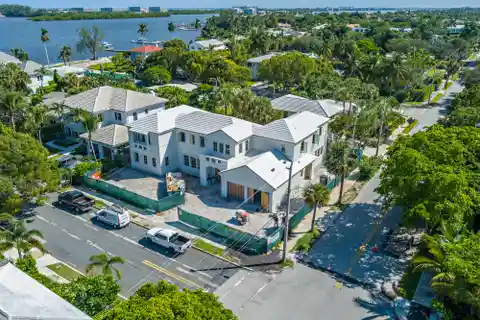 Traditional New Construction on a Corner Lot