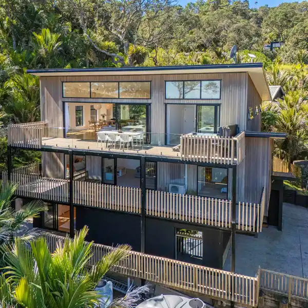 SUN-FILLED CONTEMPORARY WITH VIEWS TO THE OCEAN