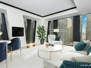 Large Corner One-Bedroom Residence
