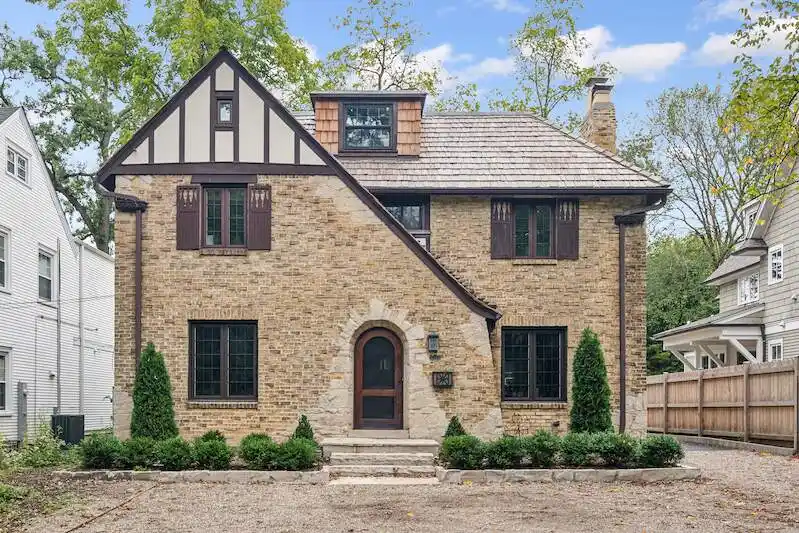 California Cool Meets Classic Tudor-style Architecture