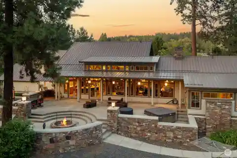 Unique River Home on Eight-plus Gated Acres