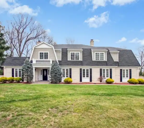 STATELY BRICK-FRONT COLONIAL