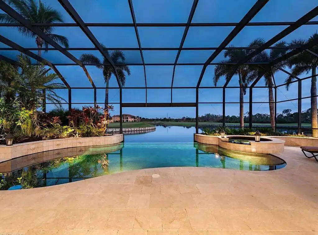 Custom Harbourside Home at Shadow Wood Preserve