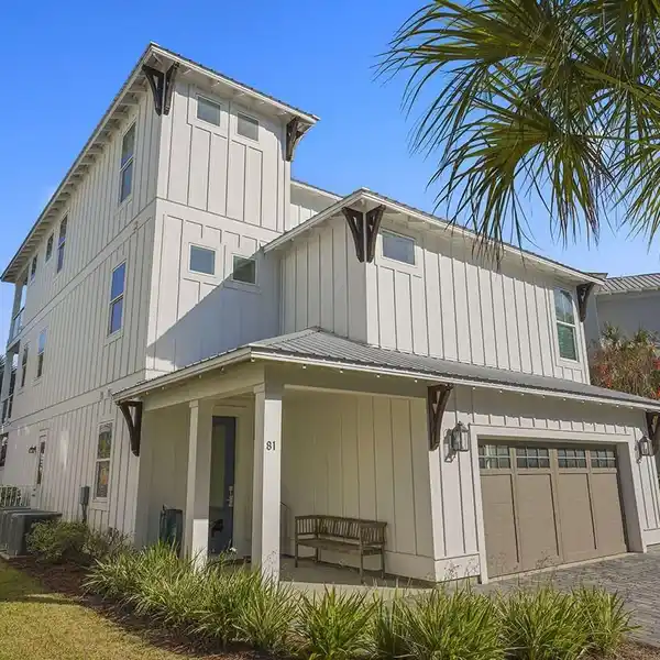 CUSTOM COASTAL MODERN HOME IN CYPRESS BREEZE PLANTATION