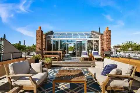 Rare Park Slope Penthouse with Skyline Views