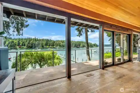 Waterfront Mid-Century Modern Residence